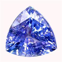 0.92ct Charming 6mm. Violet Blue Tanzanite AAA VS (GEM-11483)