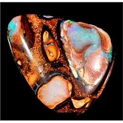 24.23ct Sweet Green Crystal Core Yowah Boulder Opal (GEM-11069)