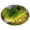 5.09ct Ultra Rare Natural Yellow Green Sapphire Oval VS/SI (GEM-10985)