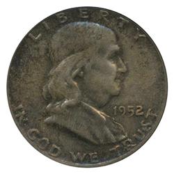 1952 Franklin Half NGC MS65 FBL Great Toning (COI-4598)