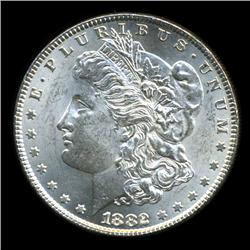 1882 Morgan Dollar Choice BU RARE Variety (COI-4520)