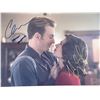 Image 1 : Captain America Chris Evans and Peggy Atwell signed photo