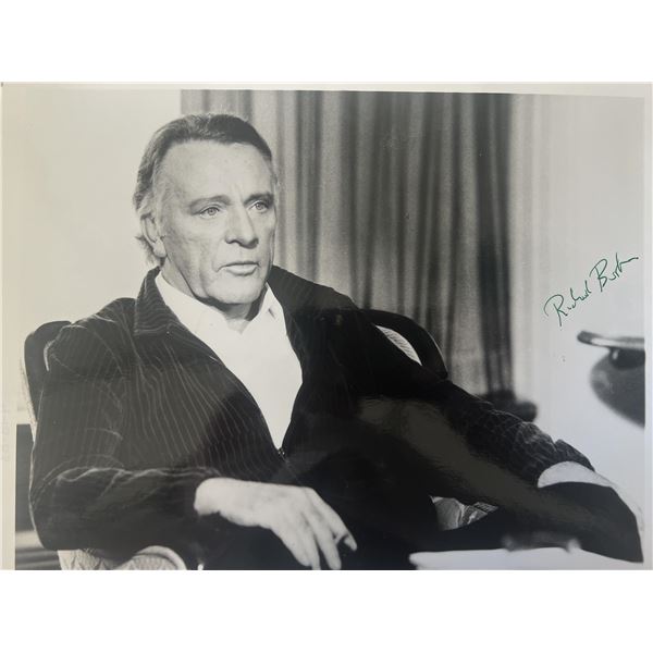 Richard Burton signed photo