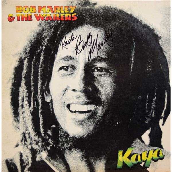 Bob Marley and the Wailers signed Kaya album