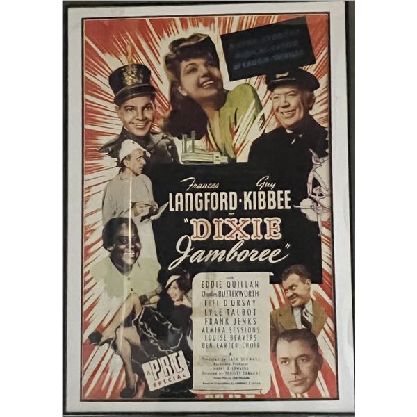 Dixie Jamboree original 1944 movie poster