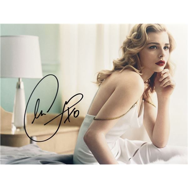 Chlo‘ Grace Moretz signed photo