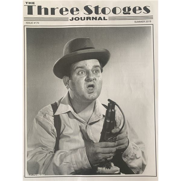 Three Stooges unsigned journal