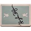 Image 1 : Hugh Hefner signed playing card. GFA authenticated.
