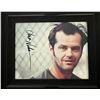 Image 1 : One Flew Over the Cuckoo's Nest Jack Nicholson signed movie photo-Framed