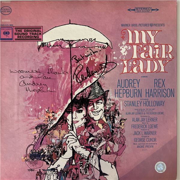 My Fair Lady signed soundtrack