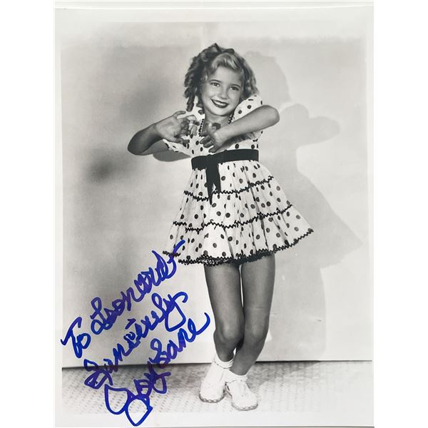 Our Gang Joy Wurgaft signed photo