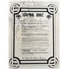 Image 1 : Joseph Walker signed Los Angeles Film Teachers' Association Capra Quiz Sheet