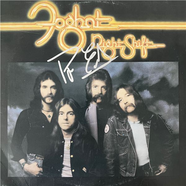 Foghat Night Shift signed album