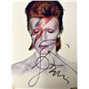 Image 1 : David Bowie Aladdin Sane signed photo