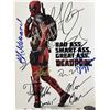 Image 1 : Deadpool cast signed photo