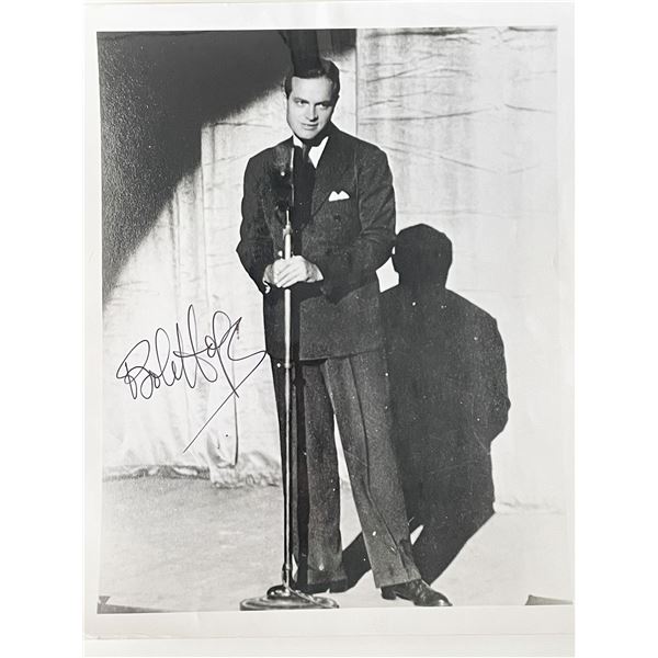 Bob Hope signed photo