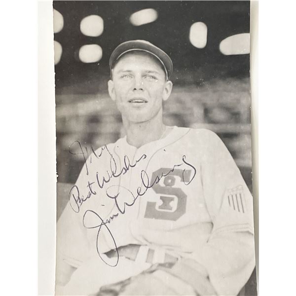 Chicago White Sox Jim Delsing signed photo