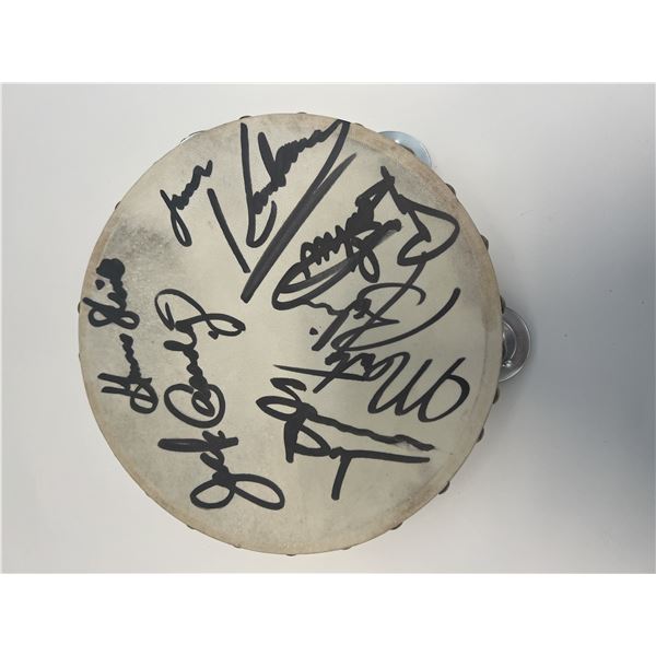 Jefferson Airplane signed tambourine