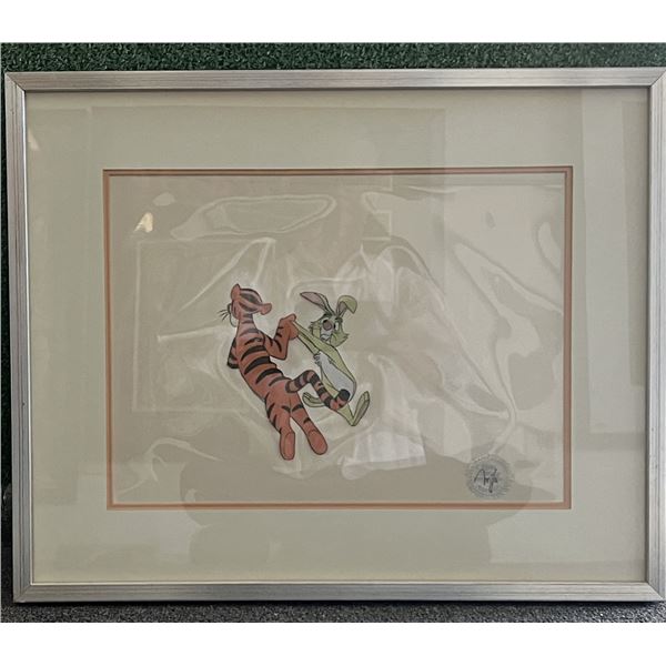 Disney Winnie the Pooh framed sericel