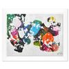 Image 1 : Jenik Cook, Framed Original Acrylic Painting, Hand Signed, Letter of Authenticity.