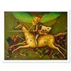 Image 1 : Mihail Aleksandrov, "The Rider" Limited Edition Serigraph (58" x 44.5"), Numbered and Hand Signed wi