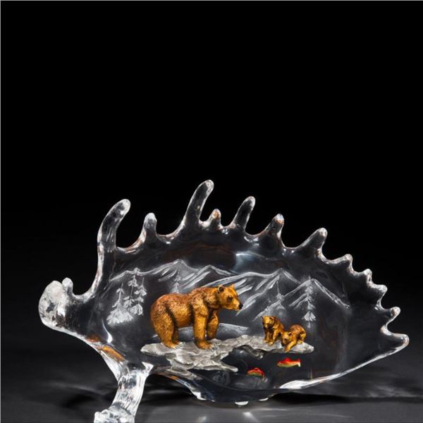 Kitty Cantrell, "Life Lessons" Limited Edition Mixed Media Lucite Sculpture with COA.