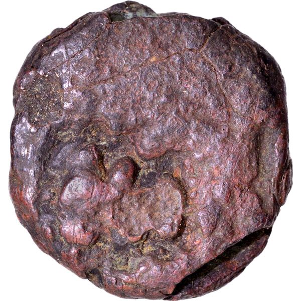 Copper Coin of Angarajyut of Kaushambi Region.