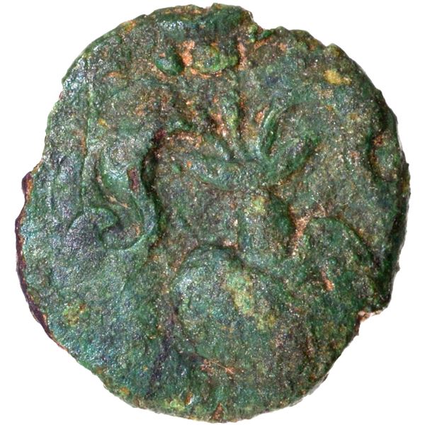 Bust type  Copper Coin of Chandragupta II of Gupta Dynasty.