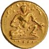 Image 1 : Rare Gold Half Varaha Coin of Krishnadevaraya of Vijayanagara Empire.