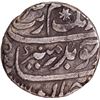 Image 1 : Golkonda Mint Silver Half Rupee 21 RY Coin of Aurangzeb Alamgir.