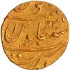 Image 2 : Gold Mohur Coin of Aurangzeb Alamgir of Surat Mint.
