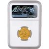 Image 2 : NGC Graded UNC Detailed Gold Mohur Coin of Farrukhsiyar of Itawa Mint..