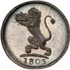 Image 3 : Soho Mint Copper Cash Proof Coin1803 Plain border Coin of Madras presidency.