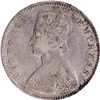 Image 2 : Rare Silver Half Rupee Coin of Victoria Empress of Calcutta Mint of 1885.