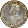 Image 4 : NGC MS 63 Graded Silver Half Rupee Coin of King George V of Bombay Mint of 1917.