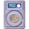 Image 2 : Rare PCGS as MS 64 Graded Silver Half Rupee Coin of King George V of Calcutta Mint of 1921.