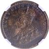 Image 4 : NGC MS 63 Graded Silver Half Rupee Coin of King George V of Bombay Mint of 1925.