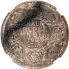 Image 3 : Rare NGC MS 63 Graded Silver Half Rupee Coin of King George V of Bombay Mint of 1928.