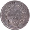 Image 2 : Extremely Rare Silver One Rupee Coin of Victoria Queen of the year 1840 of Calcutta Mint.