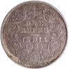 Image 1 : Very Rare Silver One Rupee Coin of Victoria Empress of Bombay Mint of 1885.
