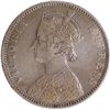 Image 2 : Extremely Rare Silver One Rupee Coin of Victoria Empress of Calcutta Mint of 1885.