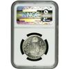 Image 2 : NGC MS 63 Graded Silver One Rupee Coin of King Edward VII of Calcutta Mint of 1903.