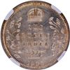 Image 3 : NGC MS 63 Graded Silver One Rupee Coin of King Edward VII of Calcutta Mint of 1903.