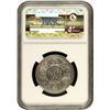 Image 2 : Rare NGC MS 63 Graded Silver One Rupee Coin of King George V of Bombay Mint of 1921.