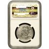Image 2 : NGC MS 63 Graded Silver One Rupee Coin of King George V of Bombay Mint of 1922.