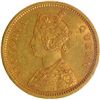 Image 2 : Very Rare Gold One Mohur Coin of Victoria Queen of Calcutta Mint of 1862.