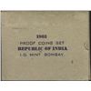 Image 1 : 1981 Proof Set of World Food Day of 100 Rupees Coin of Bombay Mint of Republic India.