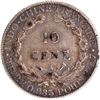 Image 2 : Silver Ten Centimos Coin of Queen Marianne of France of 1900.
