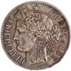 Image 1 : Silver Two Francs Coin of Third Republic of France of 1871.