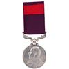 Image 1 : Silver Medal of King Edward VII of Indian Army Long Service and Good Conduct.